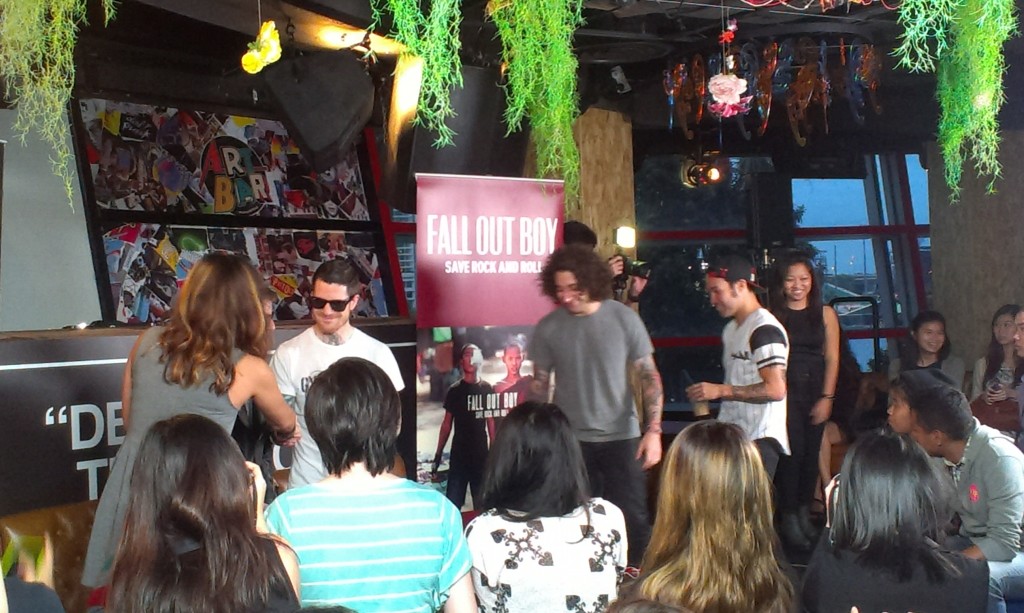 Fall Out Boy at the Art Bar