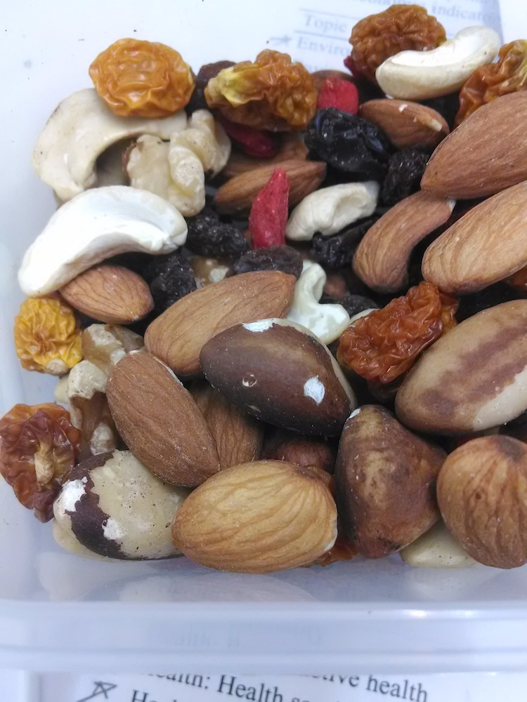 Nut and fruit mix